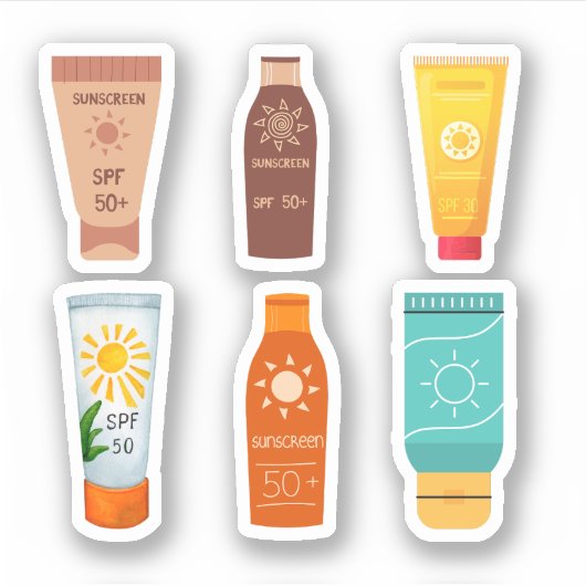 日焼け止めシール シール (正面)