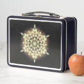 日焼け止めスノーフレーク メタルランチボックス (インサイチュ)