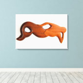 日焼け止め人魚 キャンバスプリント (インサイチュ (ウッドフロア))