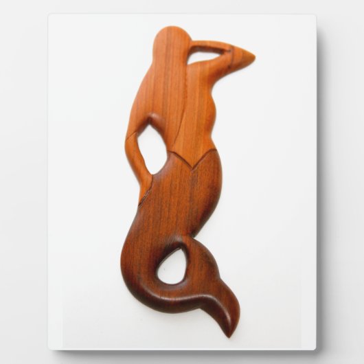 日焼け止め人魚 フォトプラーク (正面)