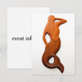 日焼け止め人魚 招待状 (正面/裏面)