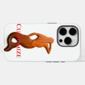 日焼け止め人魚 Case-Mate iPhoneケース (裏面 (横))