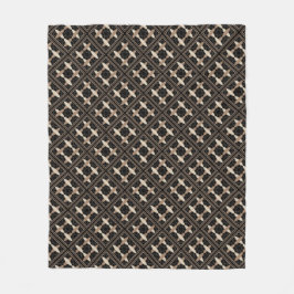 日焼け止め黒 フリースブランケット