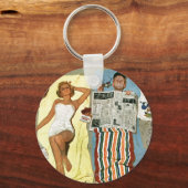 日焼け止め？ キーホルダー (正面)