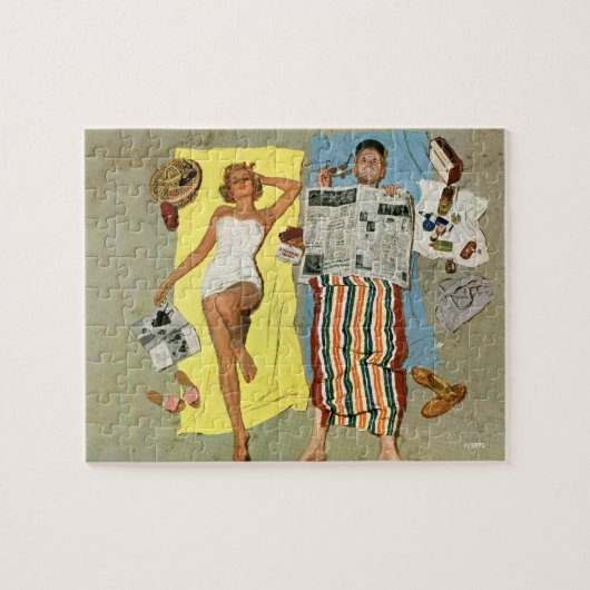 日焼け止め？ ジグソーパズル (横)