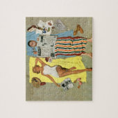 日焼け止め？ ジグソーパズル (縦)