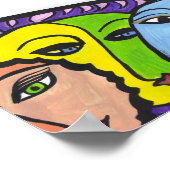 日焼け止め！ポスター ポスター (角)