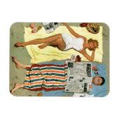 日焼け止め？ マグネット (横)