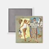 日焼け止め？ マグネット (正面/裏面)