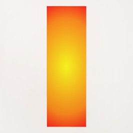 日焼け赤オレンジ金ゴールド黄色の高揚色 ヨガマット