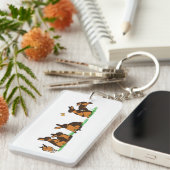 日焼け キーホルダー (正面右)