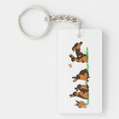 日焼け キーホルダー (正面)