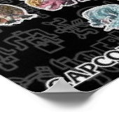 日焼け ポスター (角)