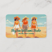 日焼け 名刺 (正面)