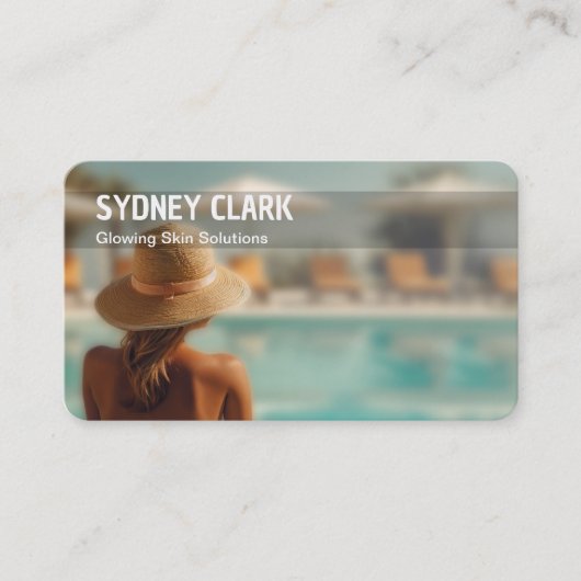 日焼け 名刺 (正面)