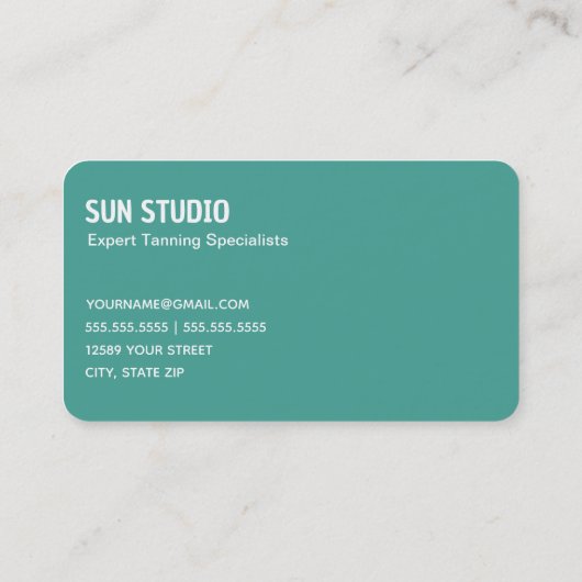 日焼け 名刺 (裏面)