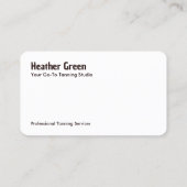 日焼け 名刺 (裏面)