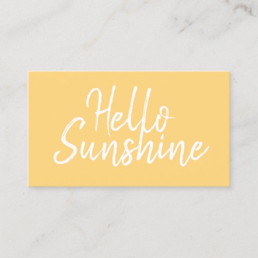 日焼け/美しいサロンミニマモダンリスト企業  名刺 (正面)