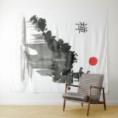 日照の禅宗のモナストリー タペストリー (インサイチュ(横))