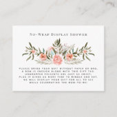 日照りフローラ |折り返し表示なしシャワー挿入 エンクロージャーカード (正面)