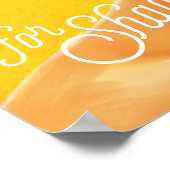 "日照りレディースのための日当たりの良い場所"レトロピンナップアート ポスター (角)