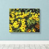 日照り草原 キャンバスプリント (インサイチュ (ウッドフロア))