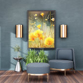 日照り草原 フォトプリント           