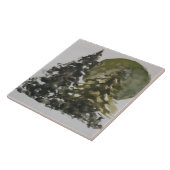 日照前のグーアッシュ松 タイル (側面)