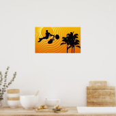 日照周期 ポスター (キッチン)