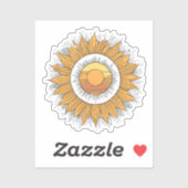 日照日晴れの日 シール (シート)