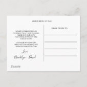 日独身の付はがきを救うパンパスグラス 案内ポストカード (裏面)