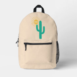 日生き延び照と悪意に満ちた プリントバックパック