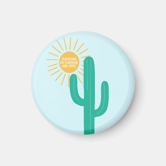 日生き延び照と悪意に満ちた マグネット (正面)