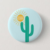 日生き延び照と悪意に満ちた 缶バッジ (正面)