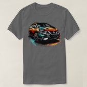 日産とその逆2 Tシャツ (デザイン正面)