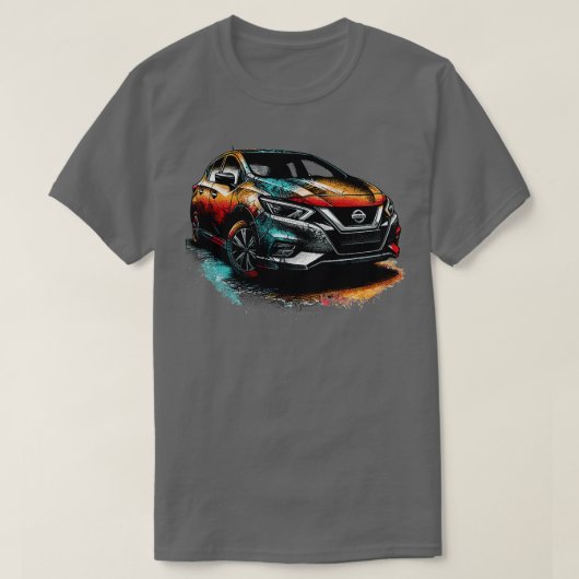 日産とその逆2 Tシャツ (デザイン正面)