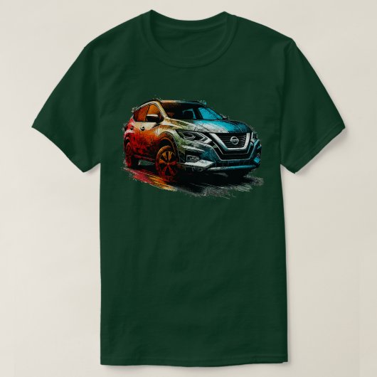 日産とその逆3 Tシャツ (デザイン正面)