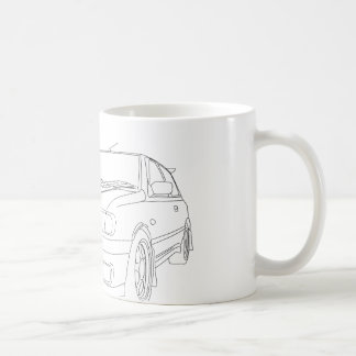 日産のパルサーGTiR コーヒーマグカップ