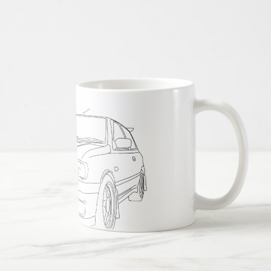 日産のパルサーGTiR コーヒーマグカップ (右)