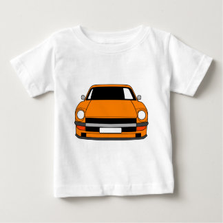 日産オレンジ240zのTシャツ ベビーTシャツ
