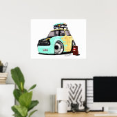 日産キューブ対ドモ ポスター (ホームオフィス)