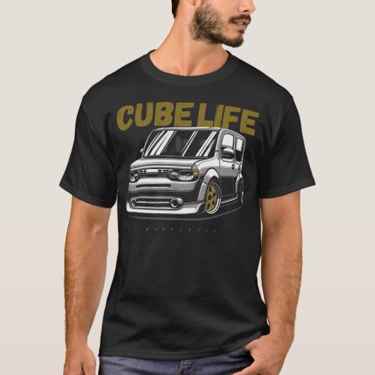 日産キューブ Tシャツ (正面)
