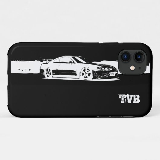 日産シルビア Case-Mate iPhoneケース (裏面(横))