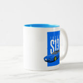 日産シルビアS13 180SX ツートーンマグカップ (正面右)