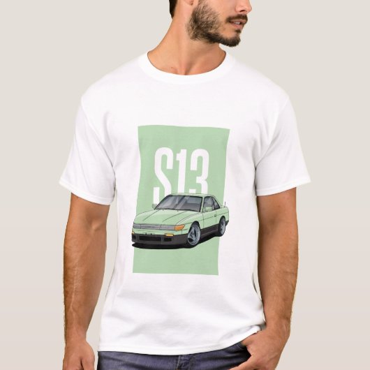 日産シルビアS13 Tシャツ (正面)