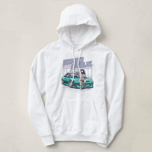 日産シルビアS14コウキスタイル パーカ (デザイン正面)