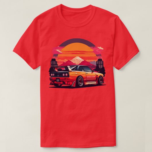 日産スカイラインゲート2 Tシャツ (デザイン正面)
