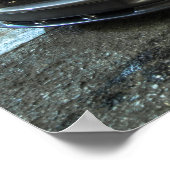 日産スカイラインGT-R R34ダウンタウンロサンゼルス ポスター (角)