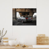 日産スカイラインGT-R R34ダウンタウンロサンゼルス ポスター (キッチン)