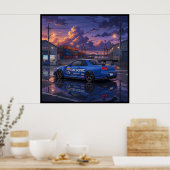 日産スカイラインGT-R R34 ポスター (キッチン)
